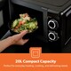 image 10 of GEEPAS Electric Kettle 4 Slice Bread Toaster & Microwave Kitchen Set