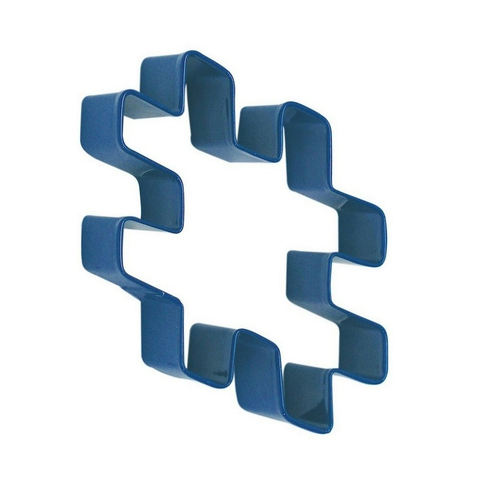 image 1 of CybrTrayd Hashtag Cookie Cutter - Blue - One Size