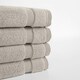 image 3 of Martex 100% Cotton, 750gsm Face Cloth (Pack of 4)  - Silver Silver | Silver | Face cloth