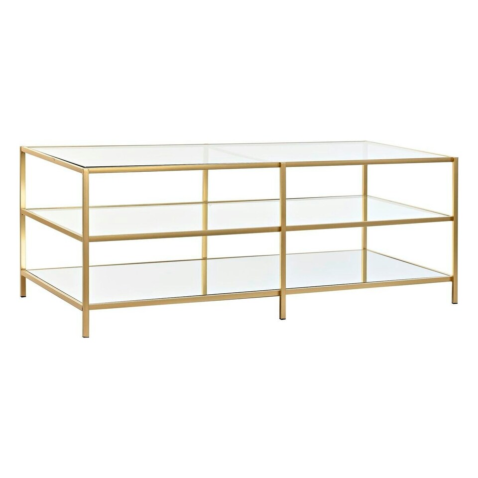 image 1 of Centre Table DKD Home Decor Golden 120 x 50 x 45 cm Mirror Metal N/A