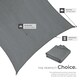 image 5 of Sun Sail Sonny, UV Protected, Water-Resistant and Anti-Tear | Grey | grey | 4 x 6 m | 1
