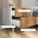 image 6 of HOMCOM Bedside Table with 2 Drawers for Bedroom, Living Room