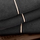 image 2 of Bianca Zero Twist Satin Stitch Cotton Hand Towel | Black | Hand towel