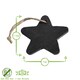 image 3 of Nicola Spring Slate Christmas Tree Decorations - 7 x 7.5cm - Star - Pack of 6