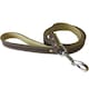 image 3 of Dog Collar & Lead - Leather Style Brown | L
