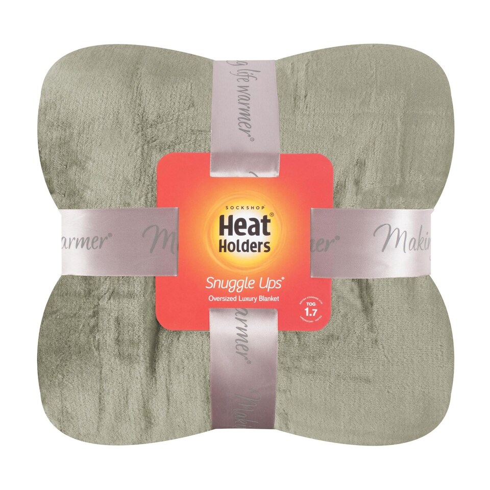 image 1 of Extra Soft Warm Large Luxury Thermal Fleece Throw Blanket - 180 x 200 cm | Green | Sage