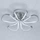 image 4 of BHS Alvar LED Petals Ceiling Light | Silver | Chrome | 1