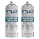 image 1 of Polar Flawless Lacquer Spray Gloss Finish Durable & Protective Topcoat | Clear | Clear Gloss | 400 ml | 2