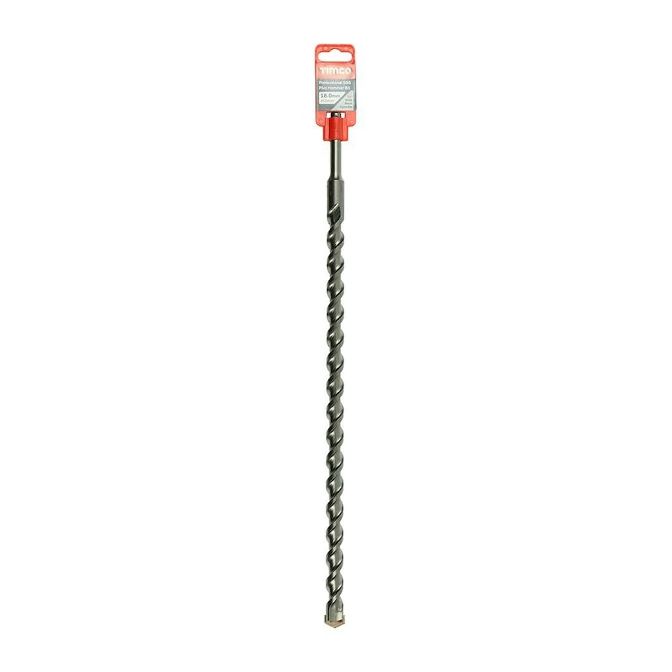image 1 of Timco - Professional SDS Plus Hammer Bit (Size 18.0 x 450 - 1 Each)