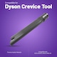 image 4 of Reliapart Vacuum Crevice Tool Attachment for Dyson V6 Ideal for Narrow Spaces
