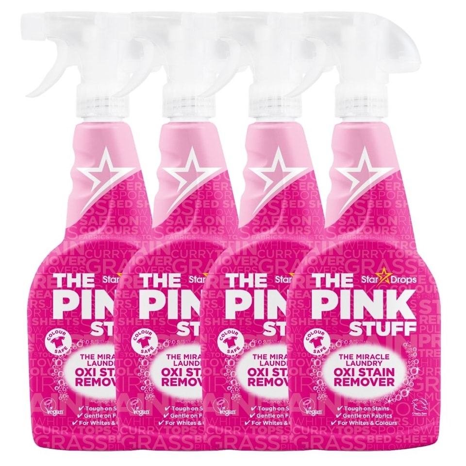 image 1 of The Pink Stuff Miracle Laundry Oxi Stain Remover 500ml