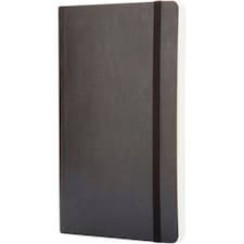 Moleskine Classic L Soft Cover Squared Notebook - Solid Black - One Size