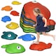 image 1 of AIYAPLAY Stepping Stones Kids, 9 Pcs Balance Stepping Stones for Sensory 