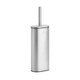 image 3 of Showerdrape Fortuna Stainless Steel Toilet Brush and Holder Satin Silver Chrome | Multi | 1