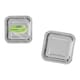 image 4 of Plate set Algon Silver 23 cm 10 Pieces (18 Units) N/A