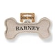 image 1 of History & Heraldry Pre-Personalised Squeaky Bone Dog Toy - Barney