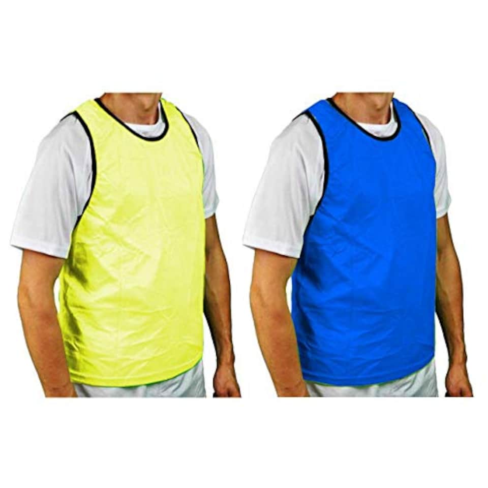 image 1 of Precision Training Case Bib Polyester Yellow / Blue 2-3 Years
