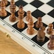 image 7 of The Magic Toy Shop 3-in-1 Chess Draughts Backgammon Compendium Wooden Board Game Set