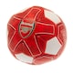 image 3 of Arsenal FC Crest Soft Mini Football - Red/White - One Size