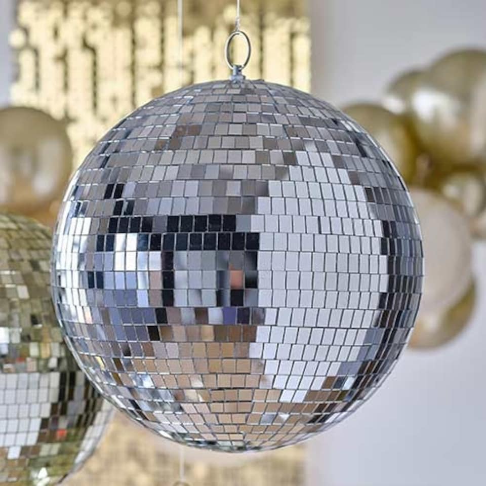 image 1 of Deluxe Mirror Disco Ball 20cm / 8 in