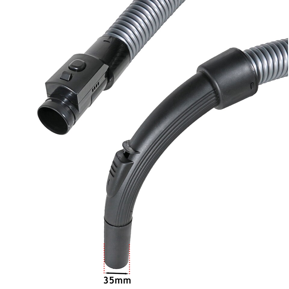 image 1 of SPARES2GO Hose for Ewbank Motion2 Pet EW3130 Vacuum Cleaner Bagless Cylinder (2m)