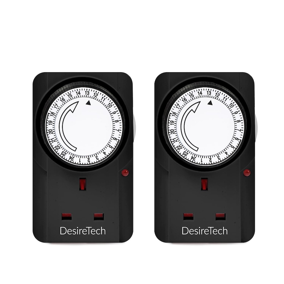 image 1 of Desiretech Plug In 24 Hour Segment Timer Switch for Mains Sockets