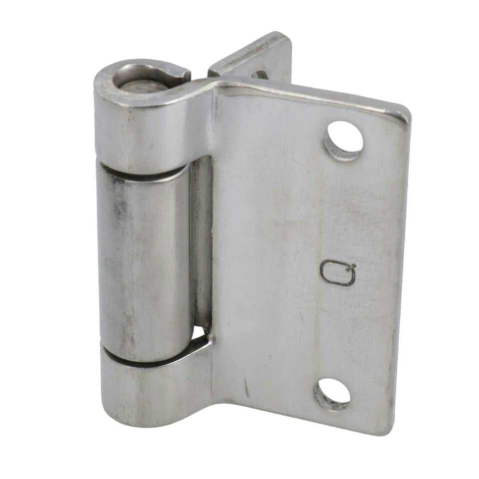 image 1 of Stainless Steel Hinge Heavy Duty 65x73mm Industrial Quality Door Hatch Locker Silver