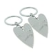 image 3 of Wendy Jones Blackett Designer Silver anniversary Set of 2 Keyrings