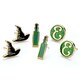 image 1 of Wicked Elphaba Stud Earring Set