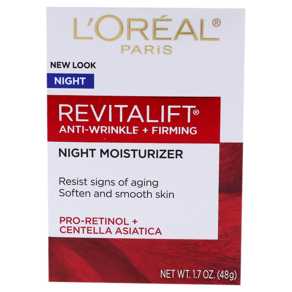 image 1 of Revitalift Anti-Wrinkle and Firming Night Moisturizer by LOreal Professional for Unisex - 1.7 oz Moisturizer
