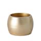 image 4 of Argon Tableware Metallic Napkin Ring - 4.5cm - Gold - Pack of 6 Grey