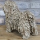 image 3 of Gifts Direct 2 U Beige Resin Dreadlock Dog Figurine Ornament Brown