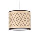 image 1 of Aztec - 25cm Natural Pendant Shade Brown