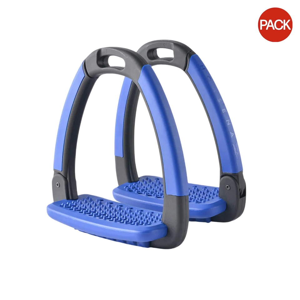 image 1 of Horsena Horse Stirrup Treads (Pack of 2) - Ocean Blue - One Size