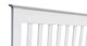 image 2 of 4ft6 Double Pure white wood headboard,bed head end, head board.Wood, wooden shaker style | White | 4ft6 Double