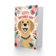 image 2 of Mothers Day Card Golden Retriever Labrador Dog Mum Card