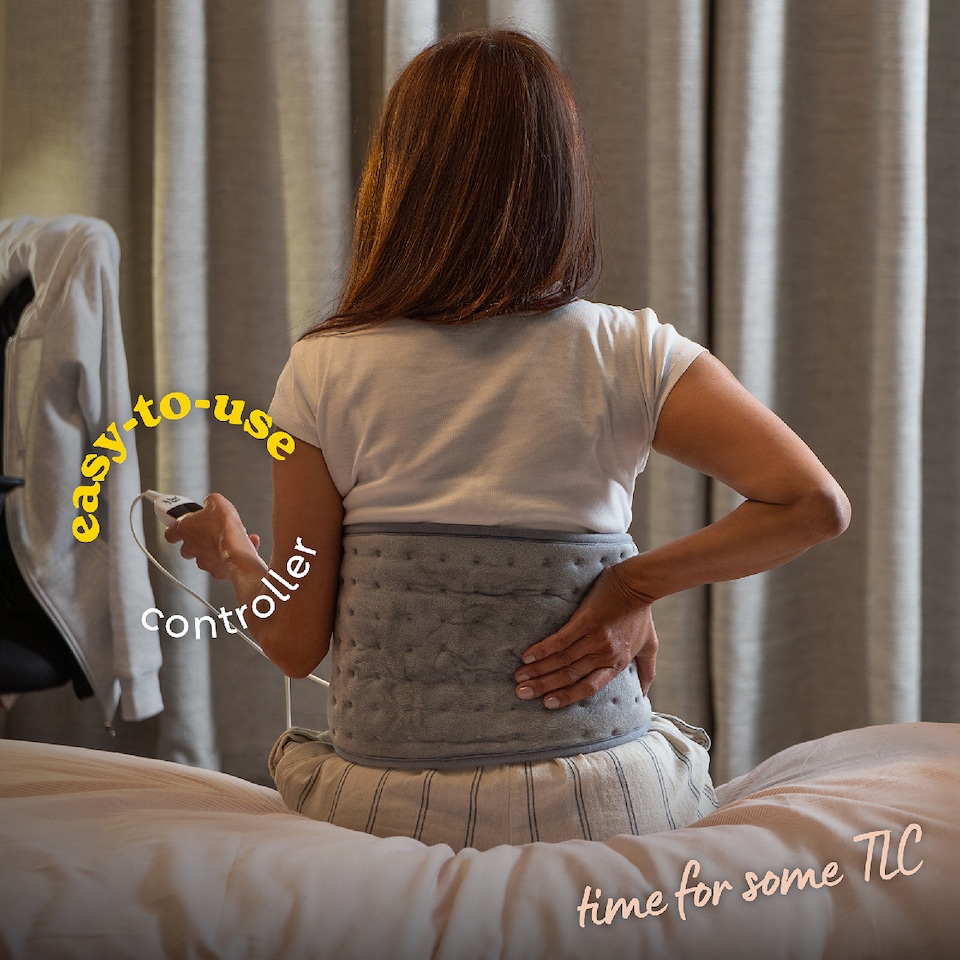 image 1 of Russell Hobbs Heated Belt Electric Heater Pad 60W with 3 Heat Settings & 2 Year Guarantee RHHB1011