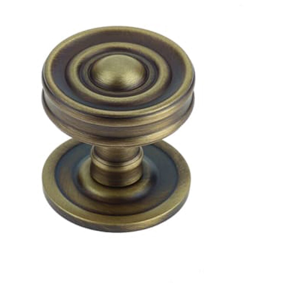 image 1 of Antique Brass Cupboard Knob for Elegant Home Decor - Kitchen Cabinet Knob