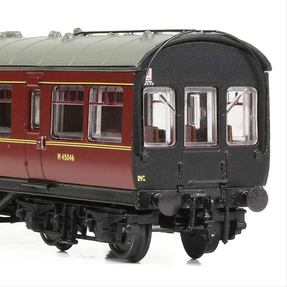 image 1 of Graham Farish 50ft Inspection Saloon BR Maroon w/Black Ends