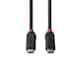 image 2 of 1m USB4 240W Type C Cable, Black Line