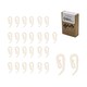 image 7 of Curtain Hooks (25 pack) | White
