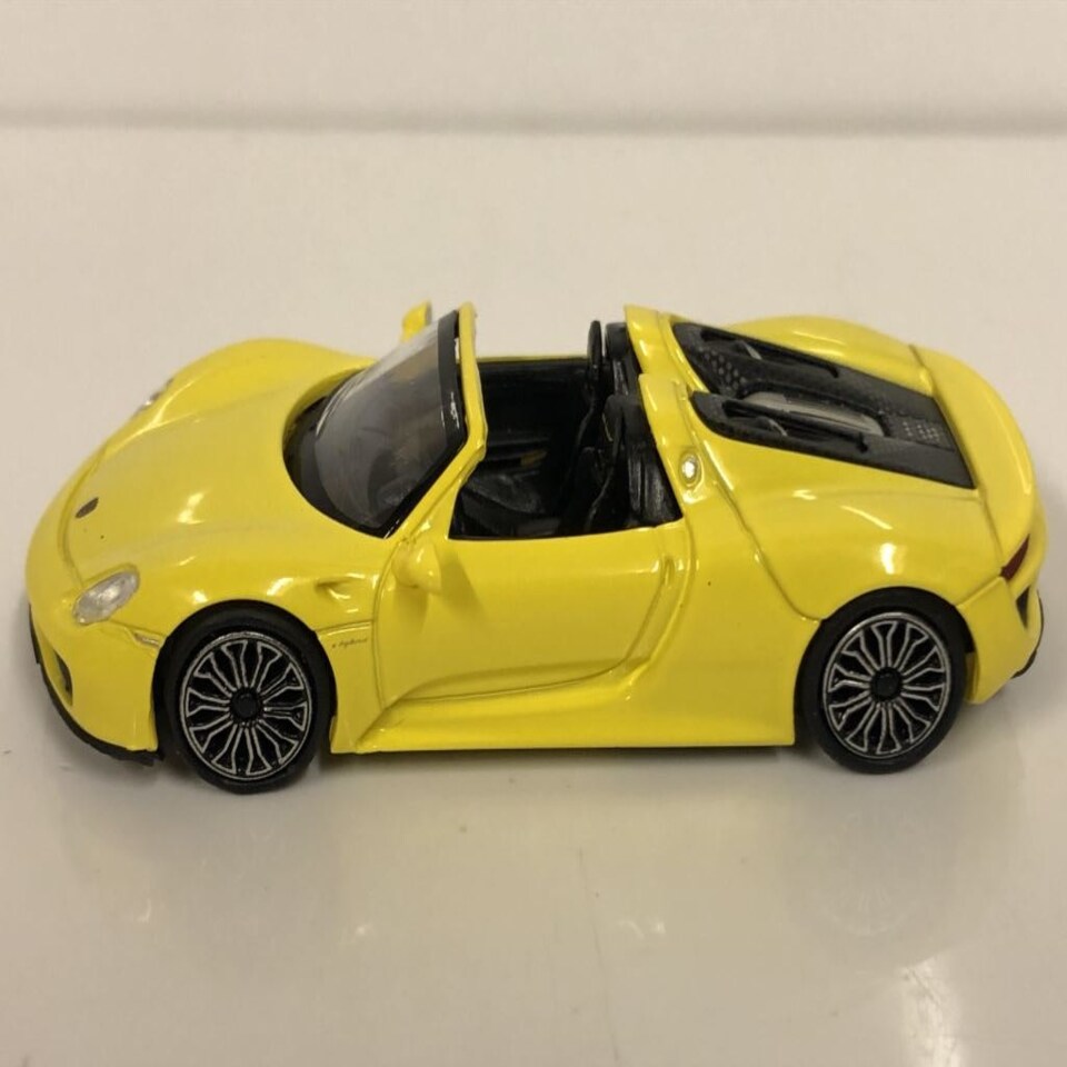 image 1 of Minichamps 870062131 Porsche 918 Spyder 2013 Yellow 1:87 Scale