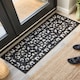 image 2 of Gothic Style Non-Slip Wide Rubber Doormat