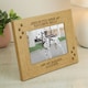 image 2 of Personalised Pet 6x4 Photo Frame Brown | One Size