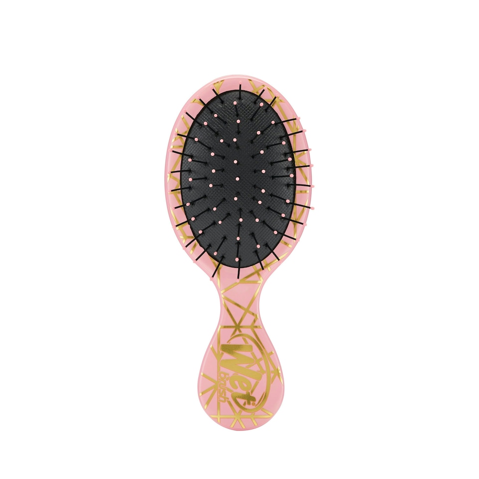 image 1 of WetBrush Mini Detangler, Geo Collection, Peach, All Hair