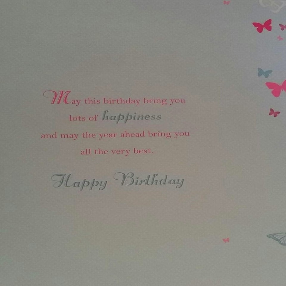 image 1 of Birthday Card To A Wonderful Granddaughter