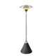 image 1 of Freestanding Halogen Bulb Infrared Electric Patio Heater Black Base H2.1m 2.1kW