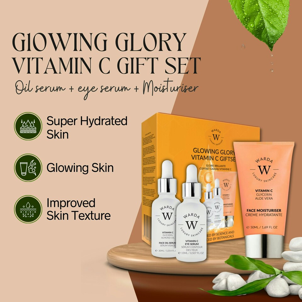 image 1 of Glowing Skin Gift Vitamin C Set (Anti-Aging)