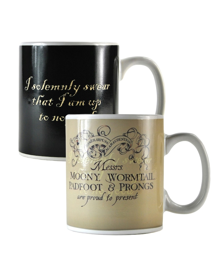 image 1 of Harry Potter Heat Changing Mug - Marauders Map