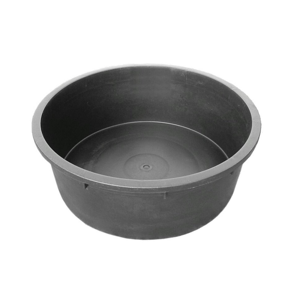 image 1 of Red Gorilla Tubtrug Heavy Duty Rigid Tub - Black - Large Rectangle